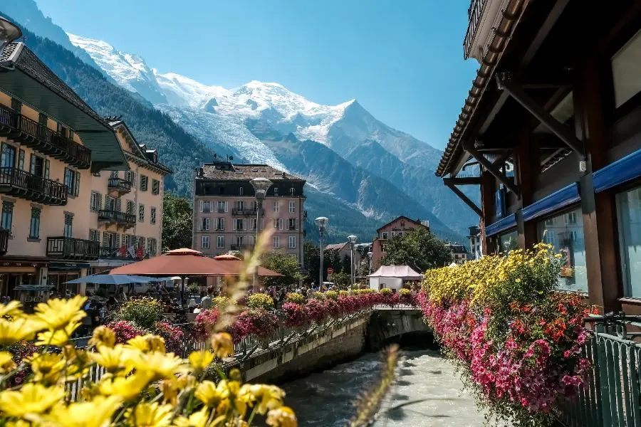 Chamonix in summer